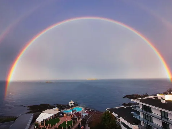 Double Rainbow at Oak Bay